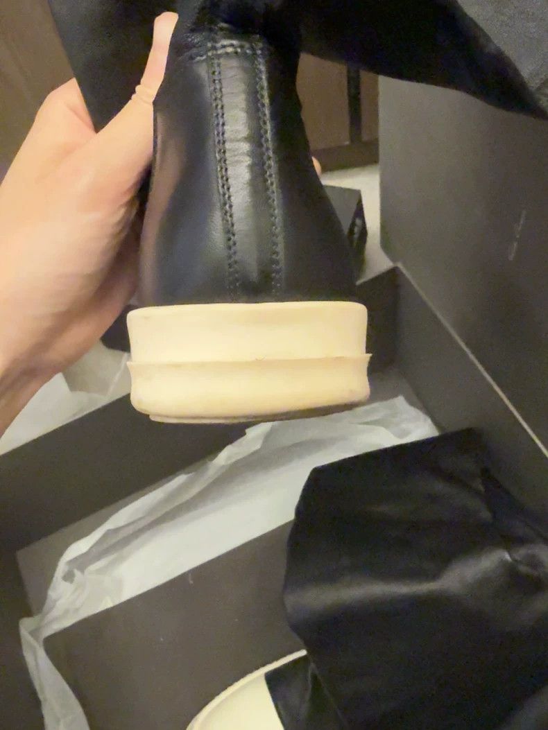 Rick Owens Rick Owens Knee High Boots Size 38.5-dmc Size US 7.5 / EU 40-41 - 4 Thumbnail