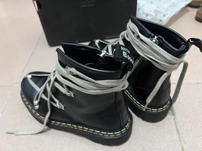 Dr. Martens Dr Martens High-Top Star Lace-Up Boots-dmc Size US 7.5 / EU 40-41 - 5 Thumbnail