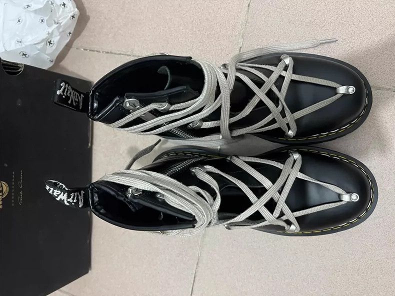Dr. Martens Dr Martens High-Top Star Lace-Up Boots-dmc Size US 7.5 / EU 40-41 - 3 Thumbnail