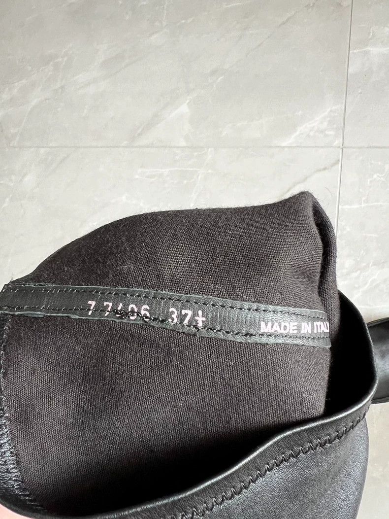 Rick Owens Rick Owens Black Leather Over-the-Knee Boots-dmc Size US 7.5 / EU 40-41 - 4 Thumbnail