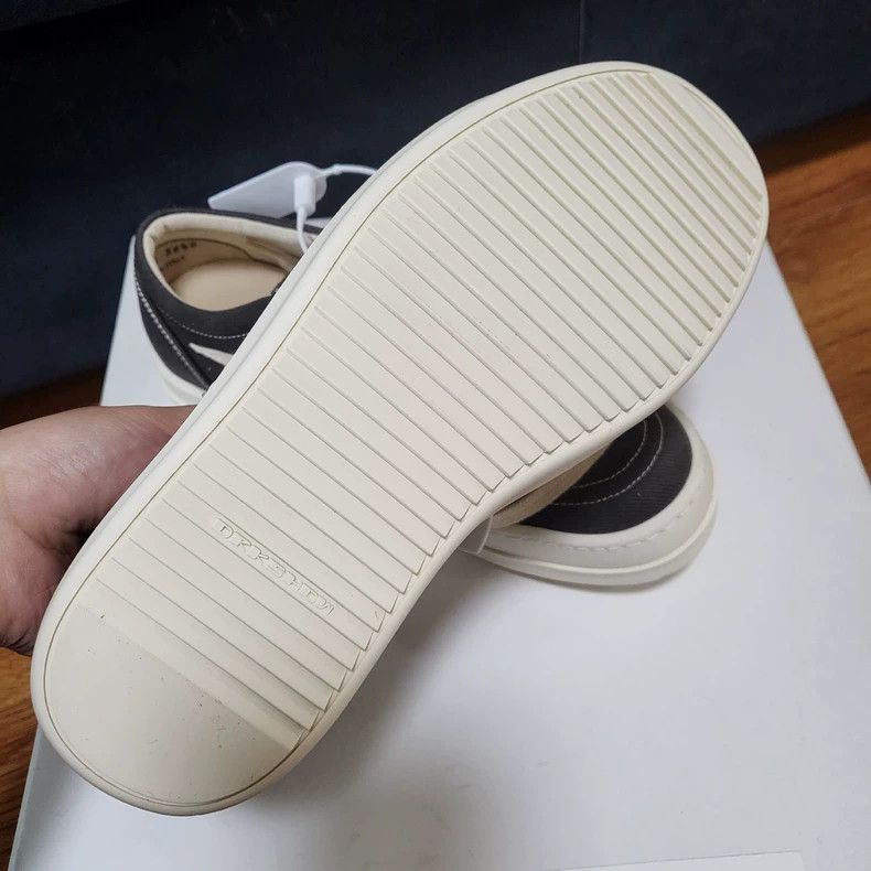 Rick Owens Rick Owens Low Top Canvas Sneakers-dmc Size US 5.5 / EU 38 - 6 Thumbnail