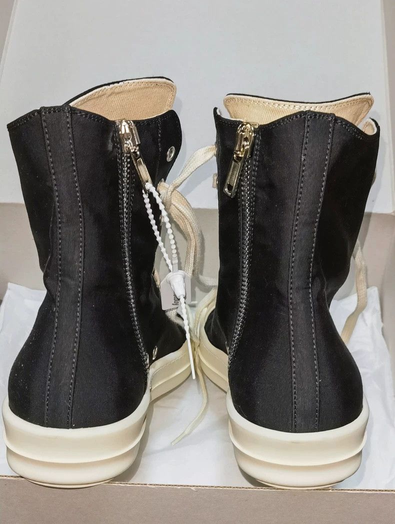 Rick Owens RICK OWENS DRKSHDW High Top Canvas Sneakers-dmc Size US 9 / EU 42 - 3 Thumbnail