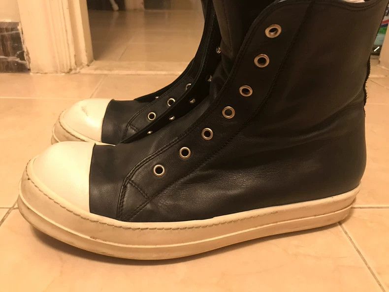 Rick Owens Rick Owens High-Top Men's Sneakers Size 43-dmc Size US 10 / EU 43 - 3 Thumbnail