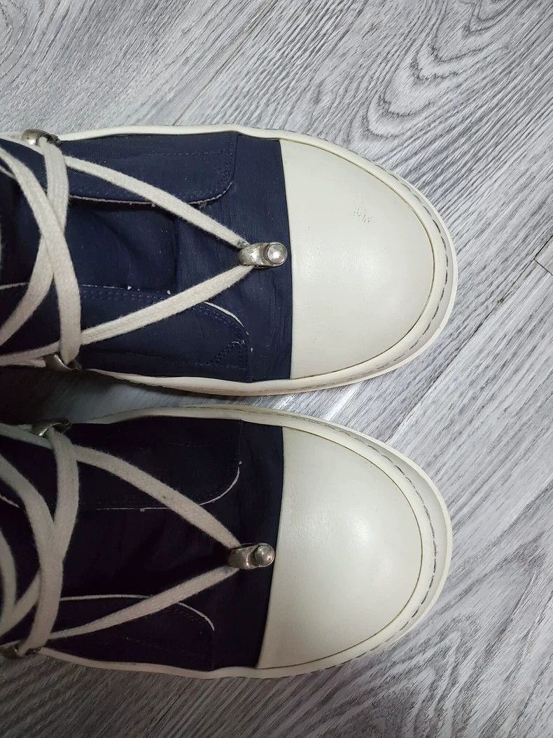 Rick Owens Rick Owens Navy High Top Sneakers-dmc Size US 9 / EU 42 - 4 Thumbnail