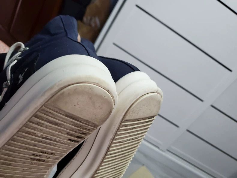 Rick Owens Rick Owens Navy High Top Sneakers-dmc Size US 9 / EU 42 - 5 Thumbnail