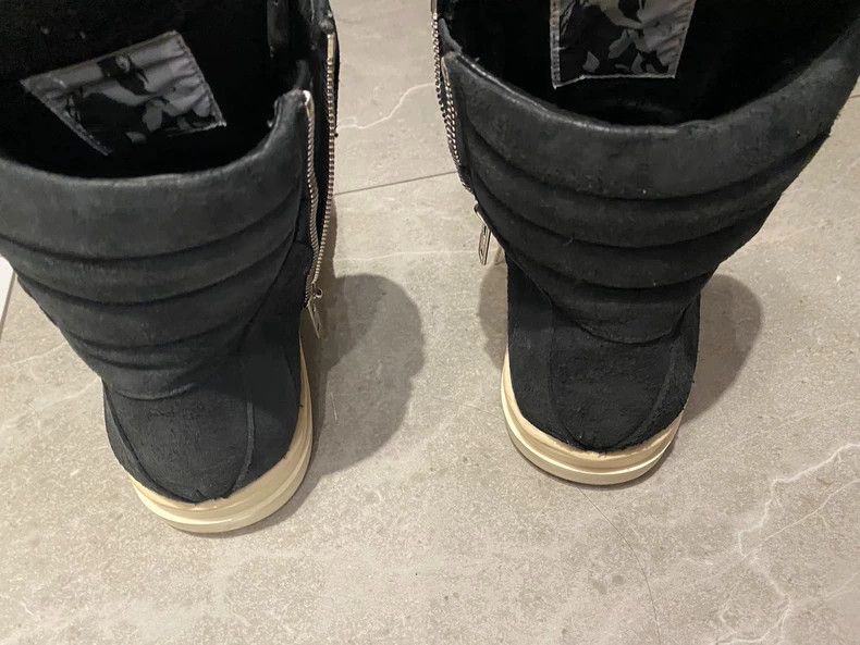 Rick Owens Rick Owens Black Suede Boots Size 41-dmc Size US 8 / EU 41 - 4 Thumbnail