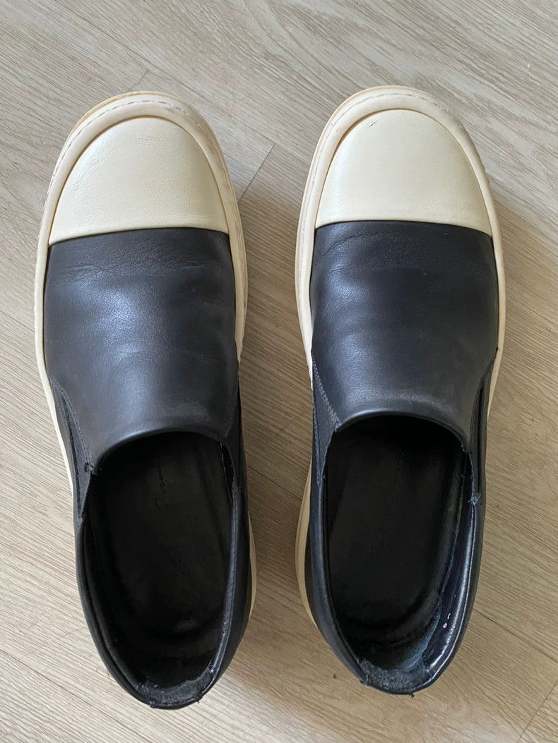 Rick Owens Rick Owens Black Leather Slip-On Shoes-dmc Size US 7 / EU 40 - 4 Thumbnail