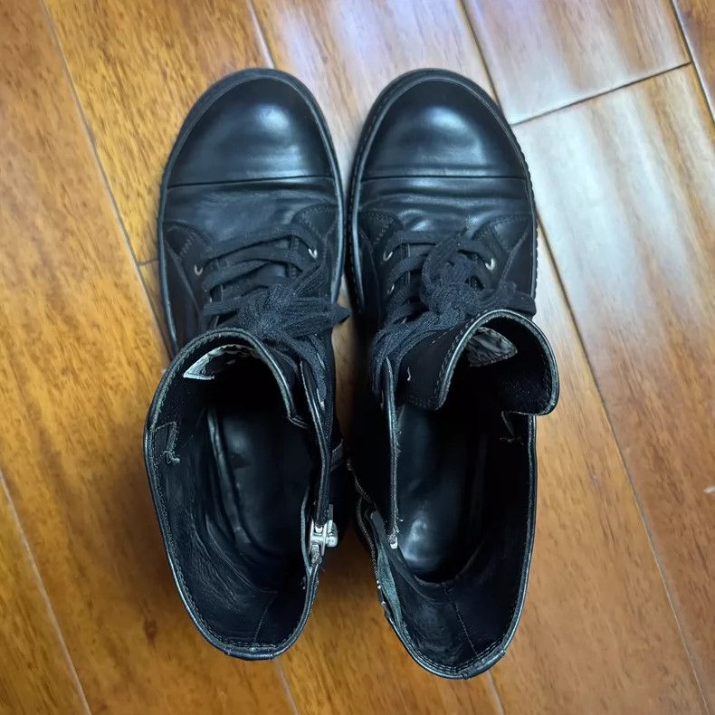 Rick Owens Rick Owens Black High Top Sneakers-dmc Size US 10.5 / EU 43-44 - 3 Thumbnail