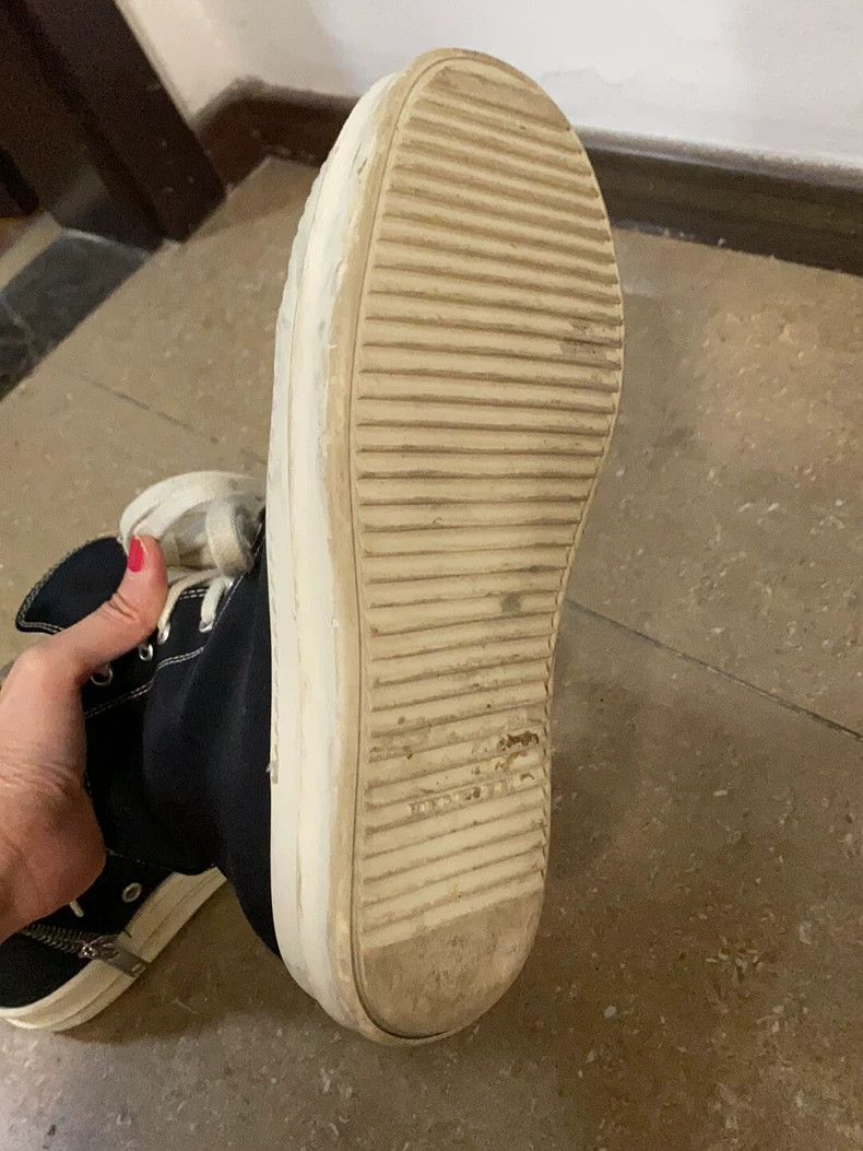 Rick Owens RICK OWENS High Top Sneakers with Fringe-dmc Size US 7 / EU 40 - 3 Thumbnail