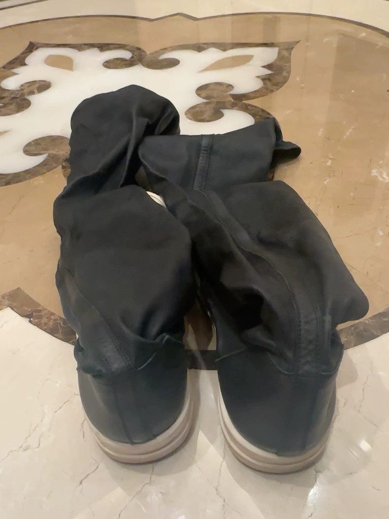 Rick Owens Rick Owens Over-the-Knee Leather Goddess Boots-dmc Size US 7.5 / EU 40-41 - 3 Thumbnail