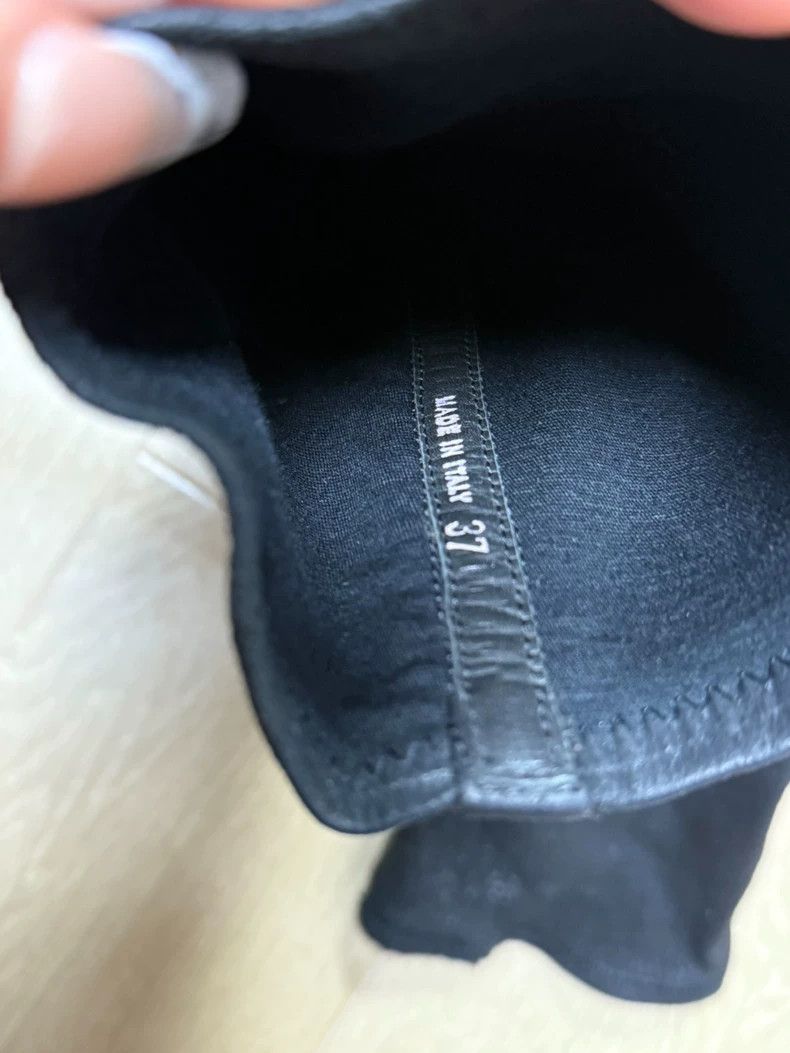 Rick Owens Rick Owens Black Mid Calf Boots Size 37-dmc Size US 6.5 / EU 39-40 - 4 Thumbnail