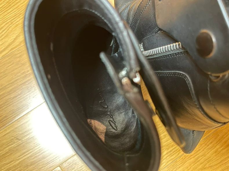 Rick Owens Rick Owens Black Ankle Wedge Boots Size 36-dmc Size US 5.5 / EU 38 - 7 Thumbnail