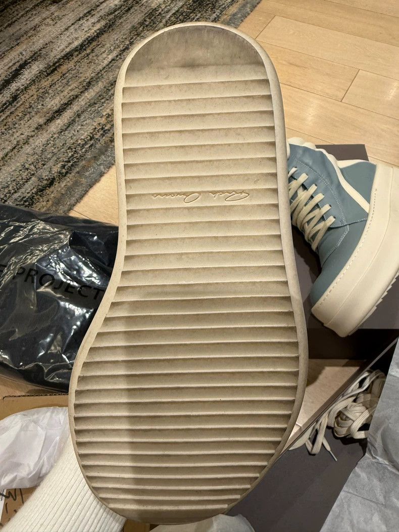 Rick Owens Rick Owens High-Top Sneakers in Blue-dmc Size US 6 / EU 39 - 5 Thumbnail