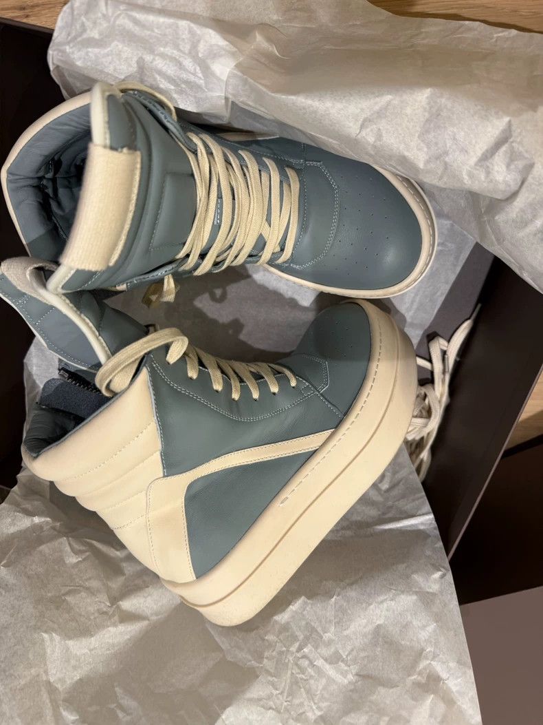 Rick Owens Rick Owens High-Top Sneakers in Blue-dmc Size US 6 / EU 39 - 2 Thumbnail