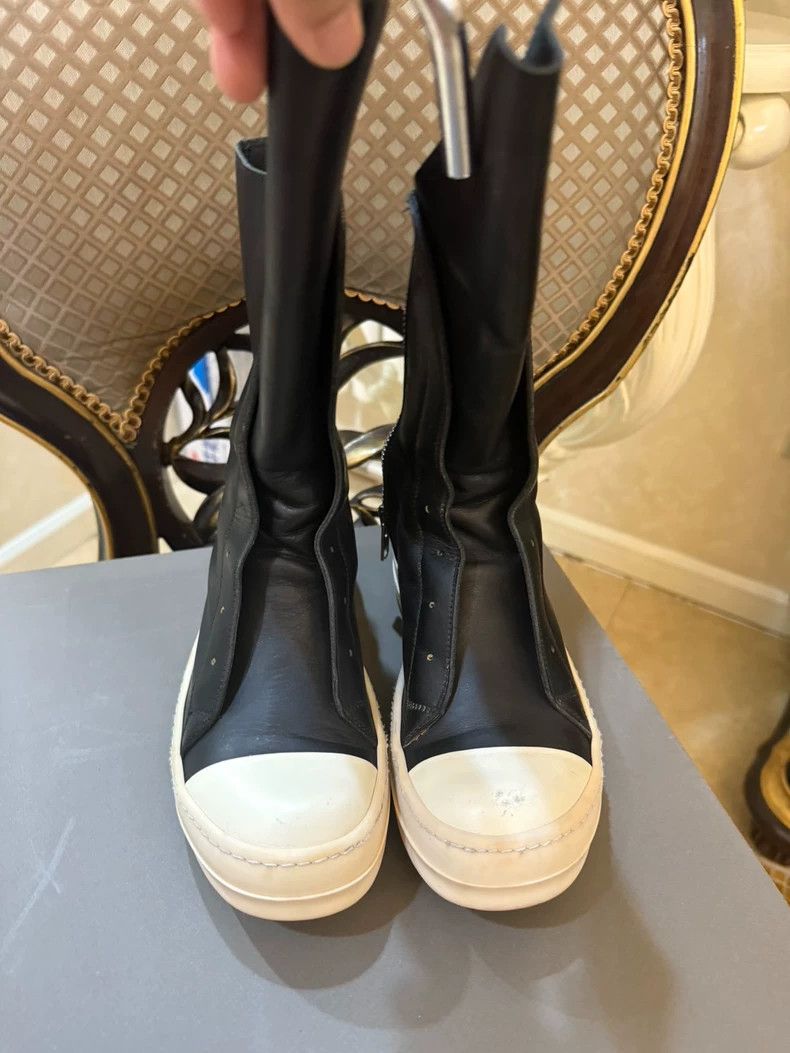 Rick Owens Rick Owens Leather Mid-Calf Boots Size 36-dmc Size US 5.5 / EU 38 - 8 Thumbnail