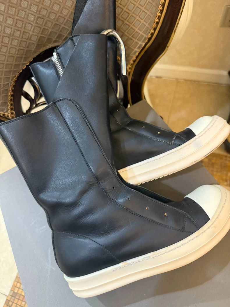 Rick Owens Rick Owens Leather Mid-Calf Boots Size 36-dmc Size US 5.5 / EU 38 - 5 Thumbnail