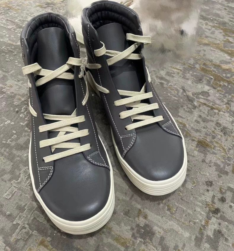 Rick Owens Rick Owens Black and White Sneakers Size 37-dmc Size US 7.5 / EU 40-41 - 3 Thumbnail