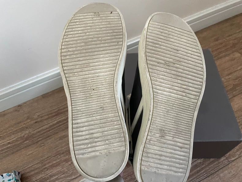 Rick Owens Rick Owens Black and White Sneakers Size 37-dmc Size US 7.5 / EU 40-41 - 7 Thumbnail