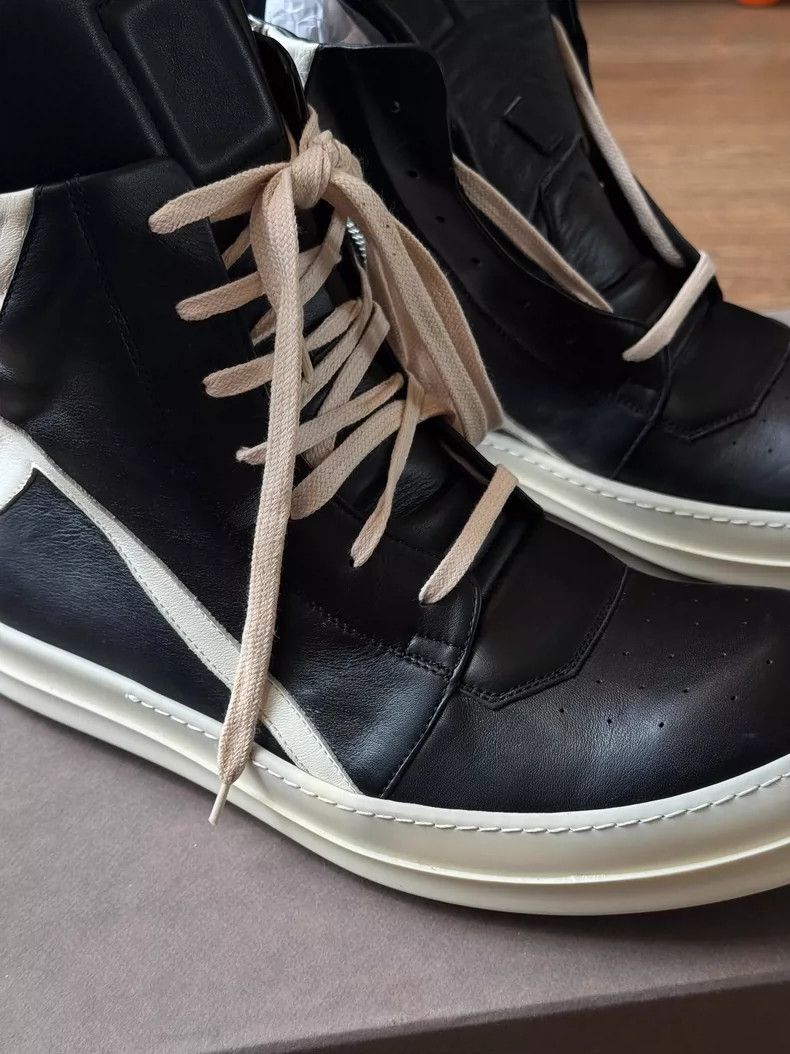 Rick Owens Rick Owens Black and White Sneakers Size 44-dmc Size US 10 / EU 43 - 2 Thumbnail