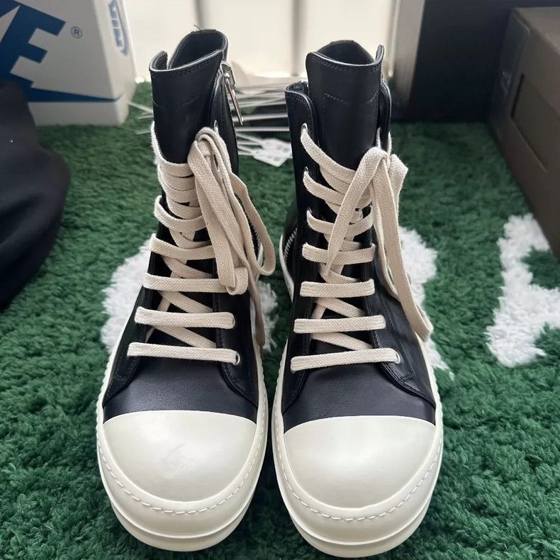 Rick Owens Rick Owens Black High Top Sneakers-dmc Size US 7.5 / EU 40-41 - 2 Thumbnail