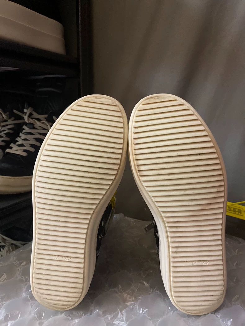 Rick Owens Rick Owens High-Top Leather Sneakers Size 39.5-dmc Size US 8.5 / EU 41-42 - 5 Thumbnail