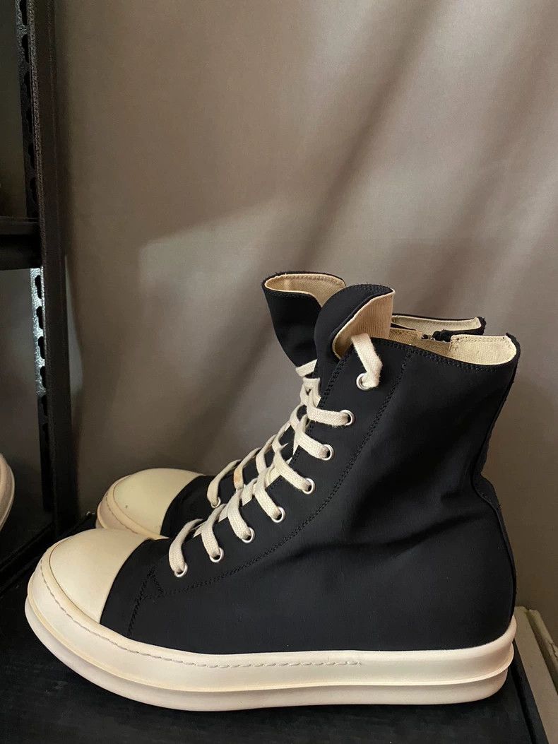 Rick Owens Rick Owens Robot Logo High-Top Sneakers-dmc Size US 10.5 / EU 43-44 - 4 Thumbnail