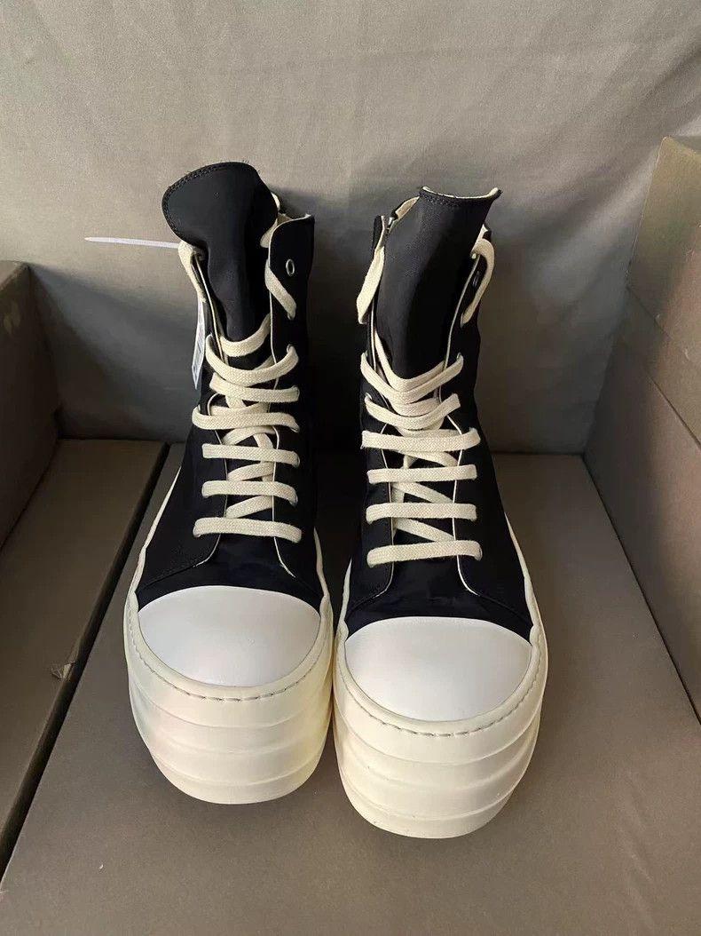 Rick Owens Rick Owens Thick Sole Converse High Tops-dmc Size US 10 / EU 43 - 2 Thumbnail