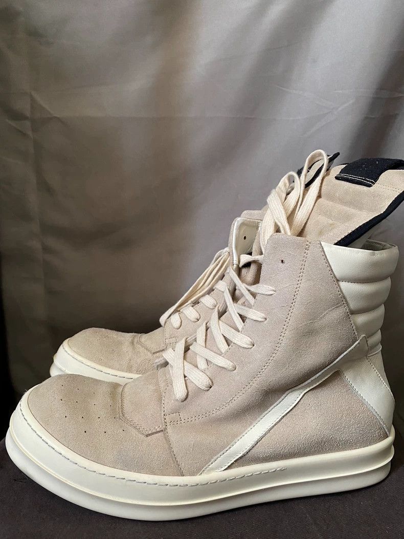 Rick Owens Rick Owens Suede High Top Sneakers Size 43-dmc Size US 10 / EU 43 - 3 Thumbnail