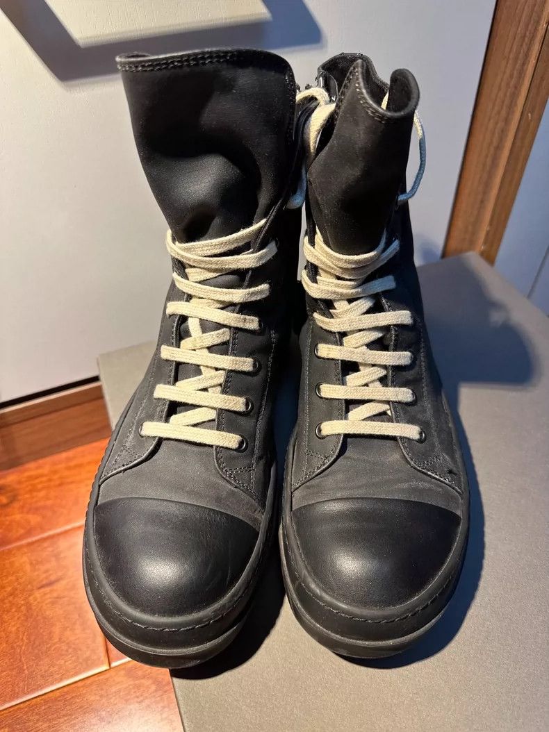 Rick Owens RICK OWENS DRKSHDW Black High-Top Sneakers-dmc Size US 8.5 / EU 41-42 - 2 Thumbnail