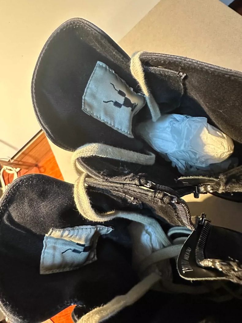 Rick Owens RICK OWENS DRKSHDW Black High-Top Sneakers-dmc Size US 8.5 / EU 41-42 - 4 Thumbnail