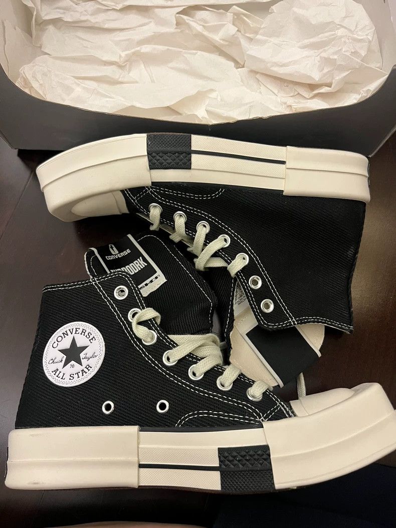 Rick Owens Rick Owens x Converse Canvas Shoes-dmc Size US 5.5 / EU 38 - 9 Thumbnail