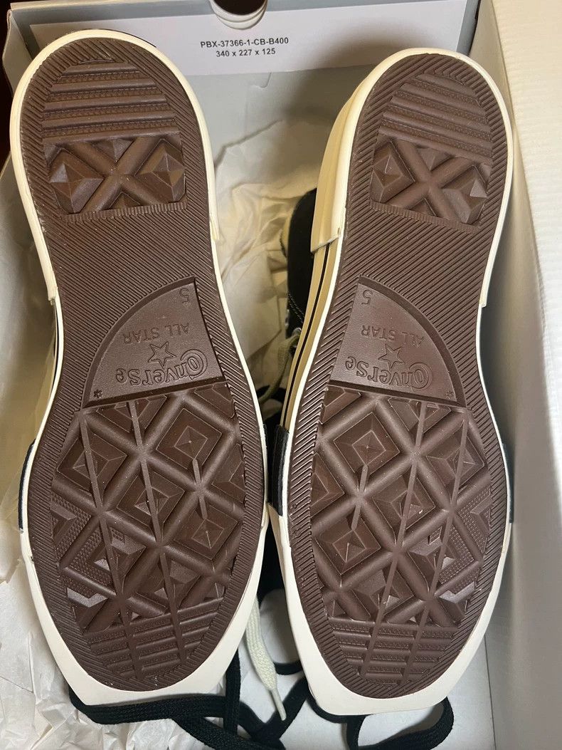 Rick Owens Rick Owens x Converse Canvas Shoes-dmc Size US 5.5 / EU 38 - 4 Thumbnail