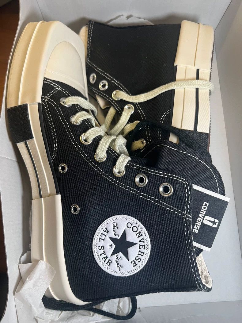 Rick Owens Rick Owens x Converse Canvas Shoes-dmc Size US 5.5 / EU 38 - 2 Thumbnail