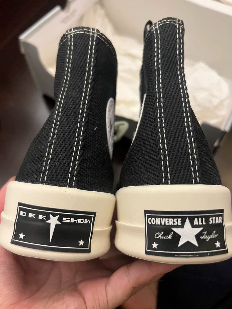 Rick Owens Rick Owens x Converse Canvas Shoes-dmc Size US 5.5 / EU 38 - 7 Thumbnail