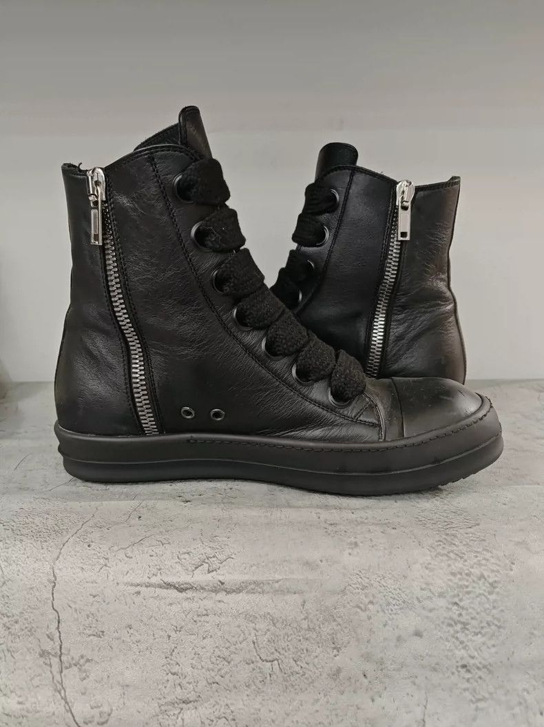 Rick Owens Rick Owens Black High Top Sneakers-dmc Size US 10.5 / EU 43-44 - 6 Thumbnail