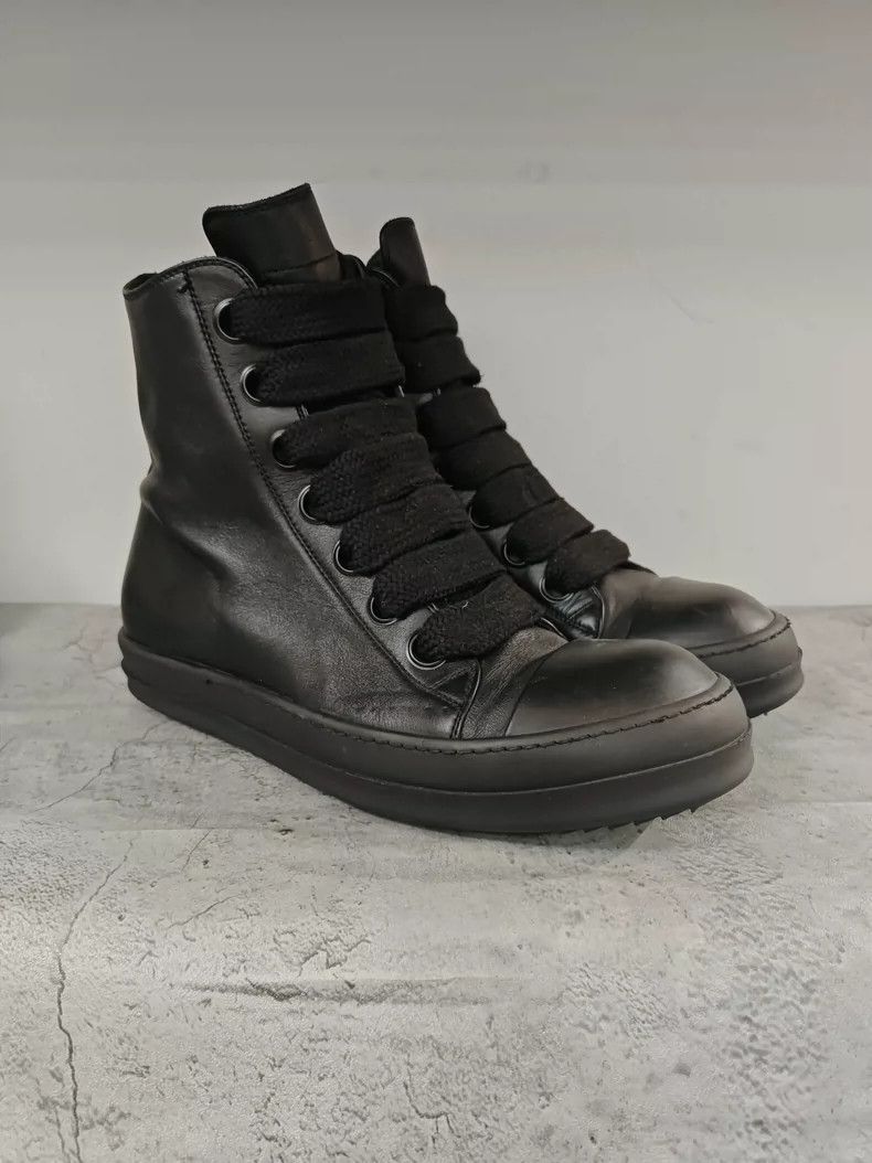 Rick Owens Rick Owens Black High Top Sneakers-dmc Size US 10.5 / EU 43-44 - 3 Thumbnail