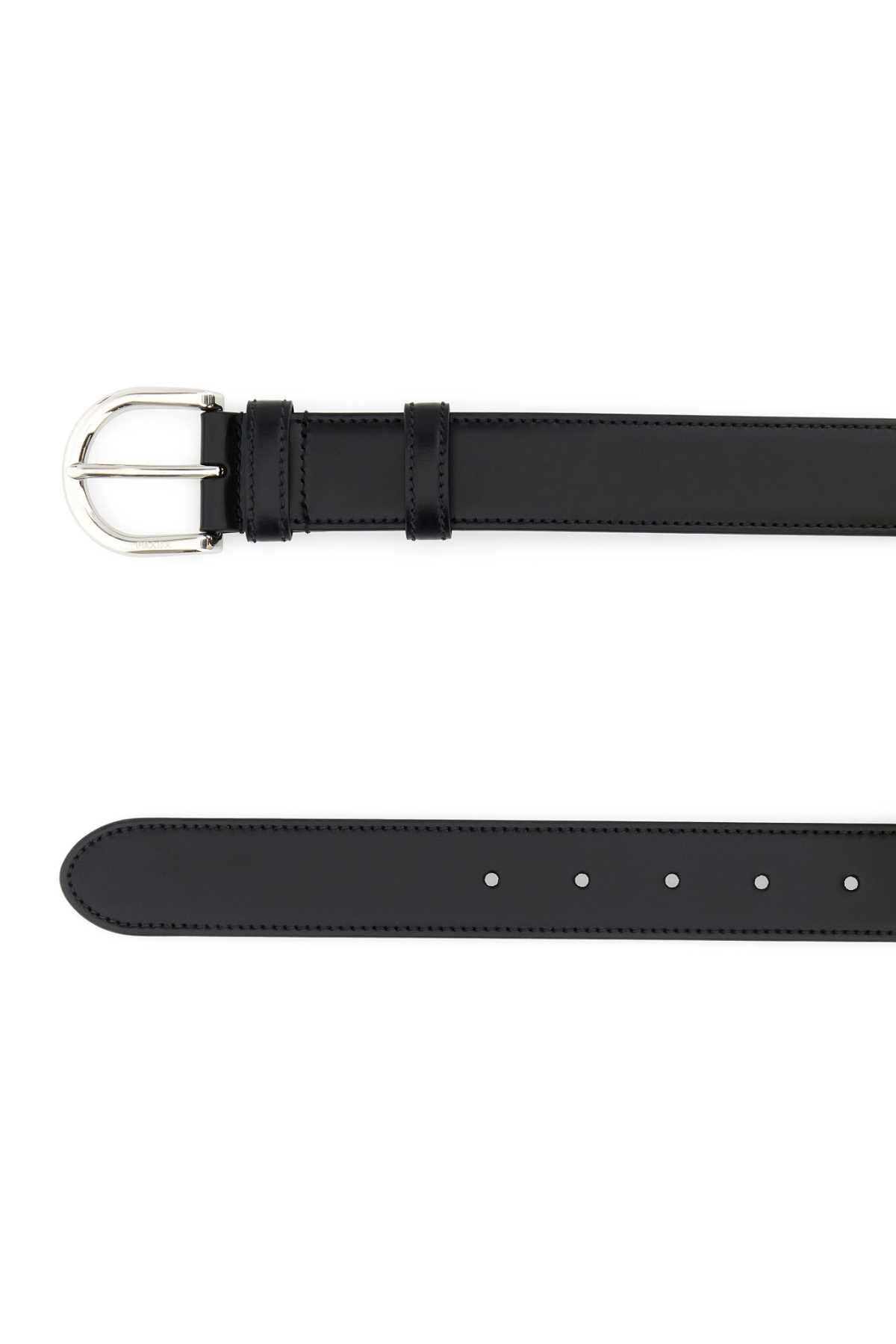 Prada Black Leather Belt Size ONE SIZE - 2 Thumbnail