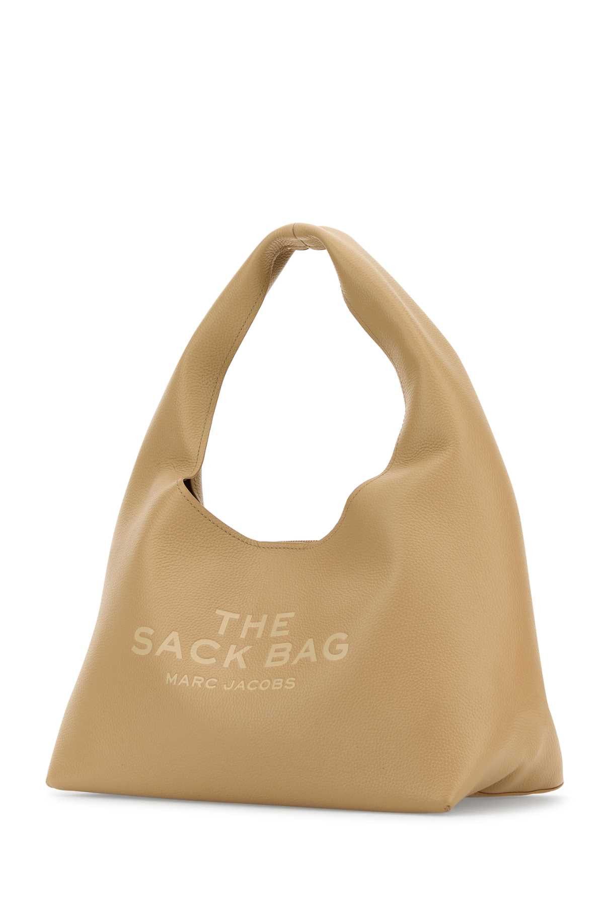 Marc Jacobs Beige Leather The Sack Bag Shopping Bag Size ONE SIZE - 2 Thumbnail