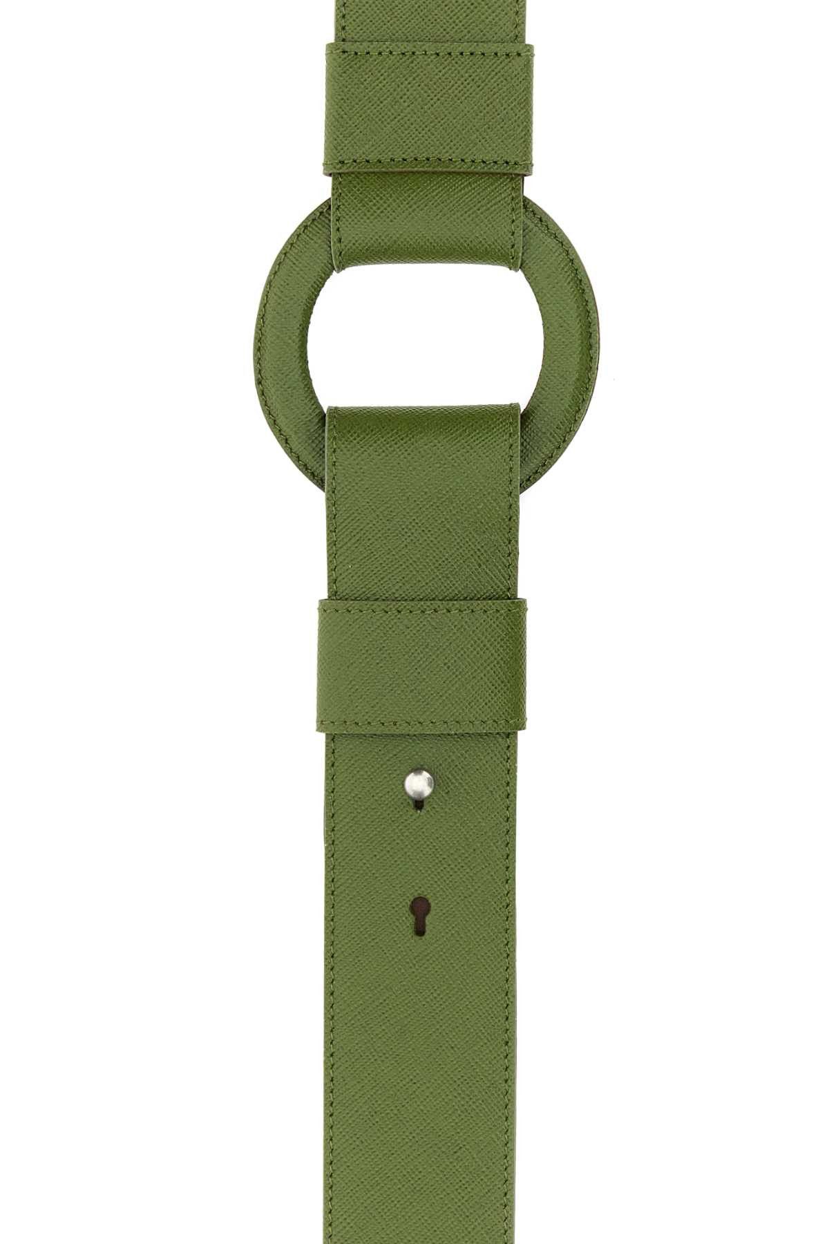 Prada Pistachio Green Leather Shoulder Strap Size ONE SIZE - 2 Thumbnail