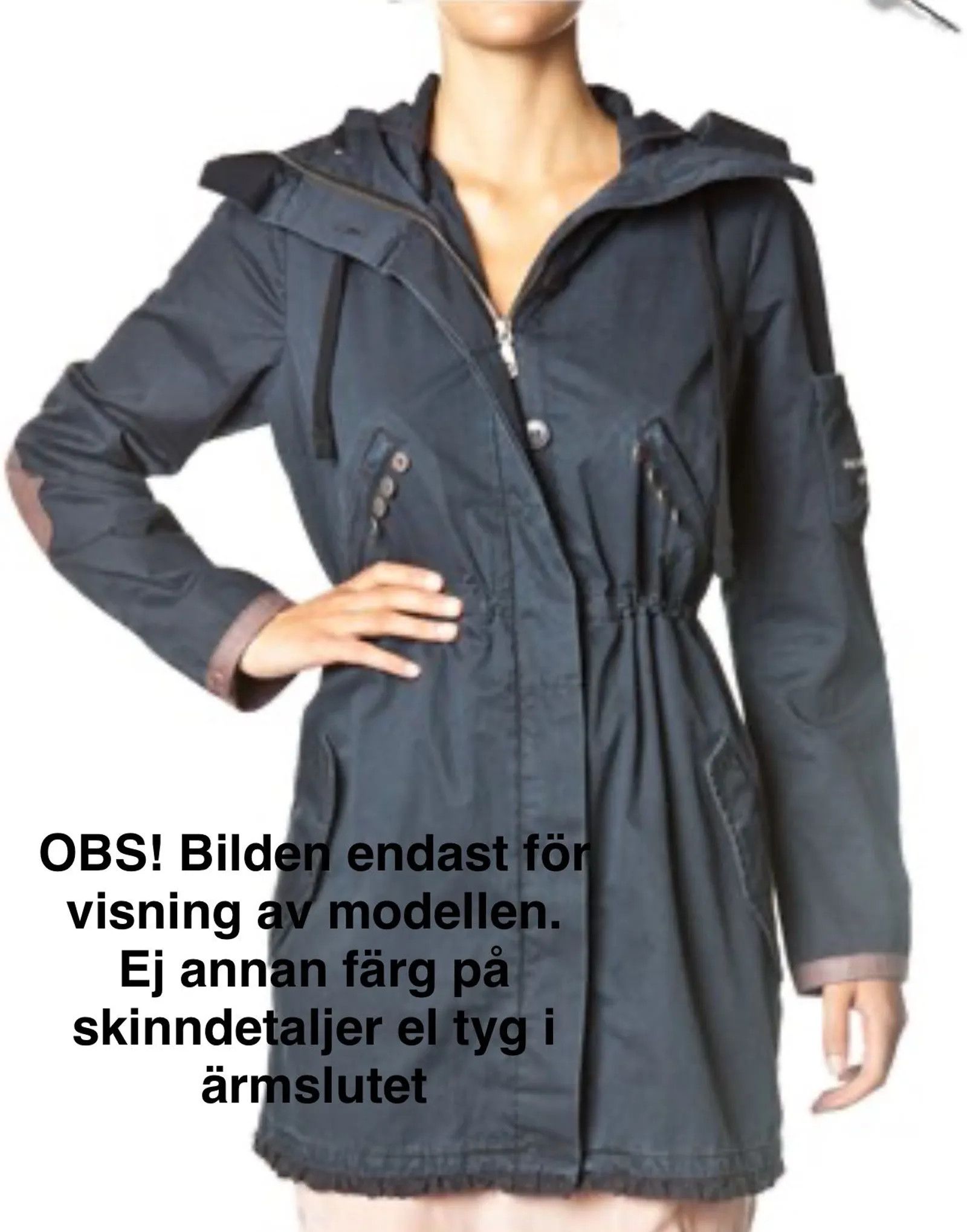 Odd Molly Odd Molly Cortez parka jacket / almost black Jacket Size XS / US 0-2 / IT 36-38 - 5 Thumbnail