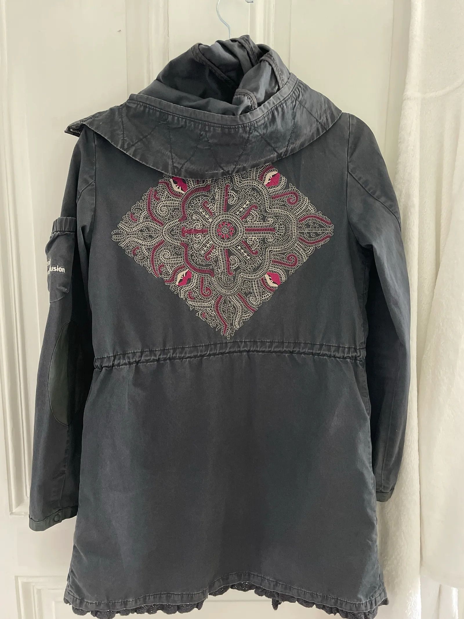 Odd Molly Odd Molly Cortez parka jacket / almost black Jacket Size XS / US 0-2 / IT 36-38 - 2 Thumbnail