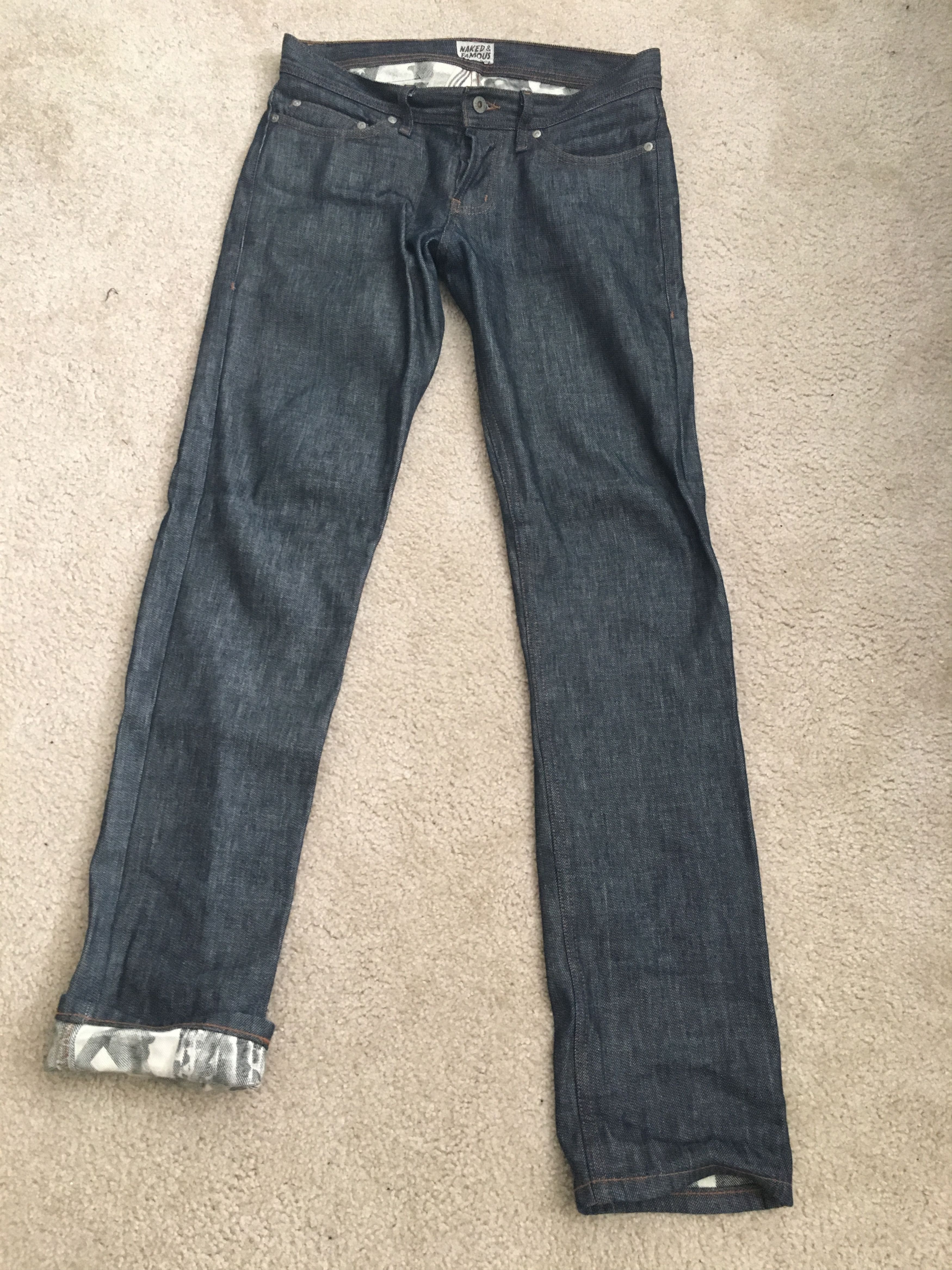 Naked & Famous Denim Men's Weird Guy Jean - Left Hand Twill Selvedge, Made In Canada