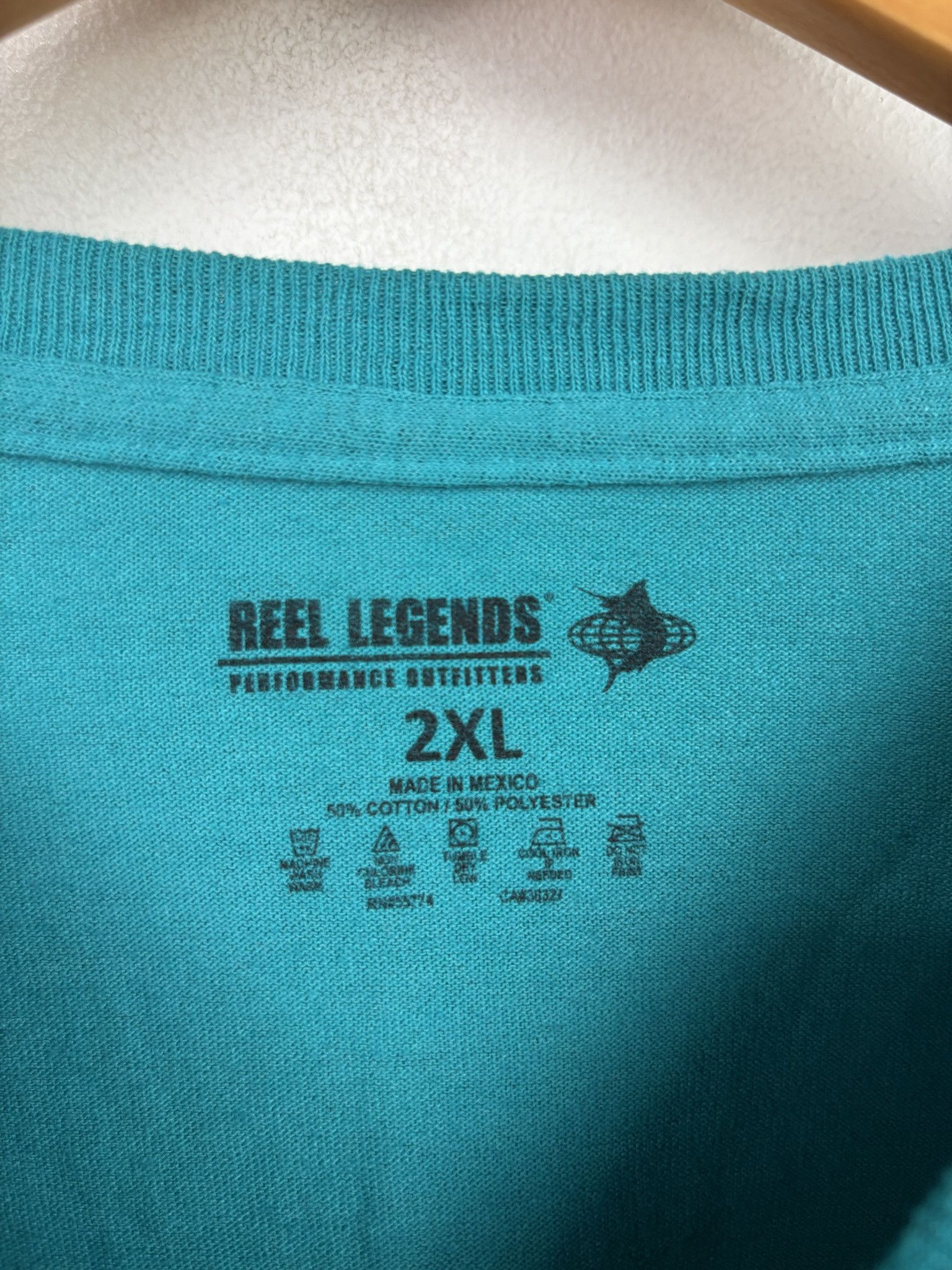 Vintage Y2K Nature Fishing Reel Legends Tee Shirt Size US XXL / EU 58 / 5 - 3 Thumbnail