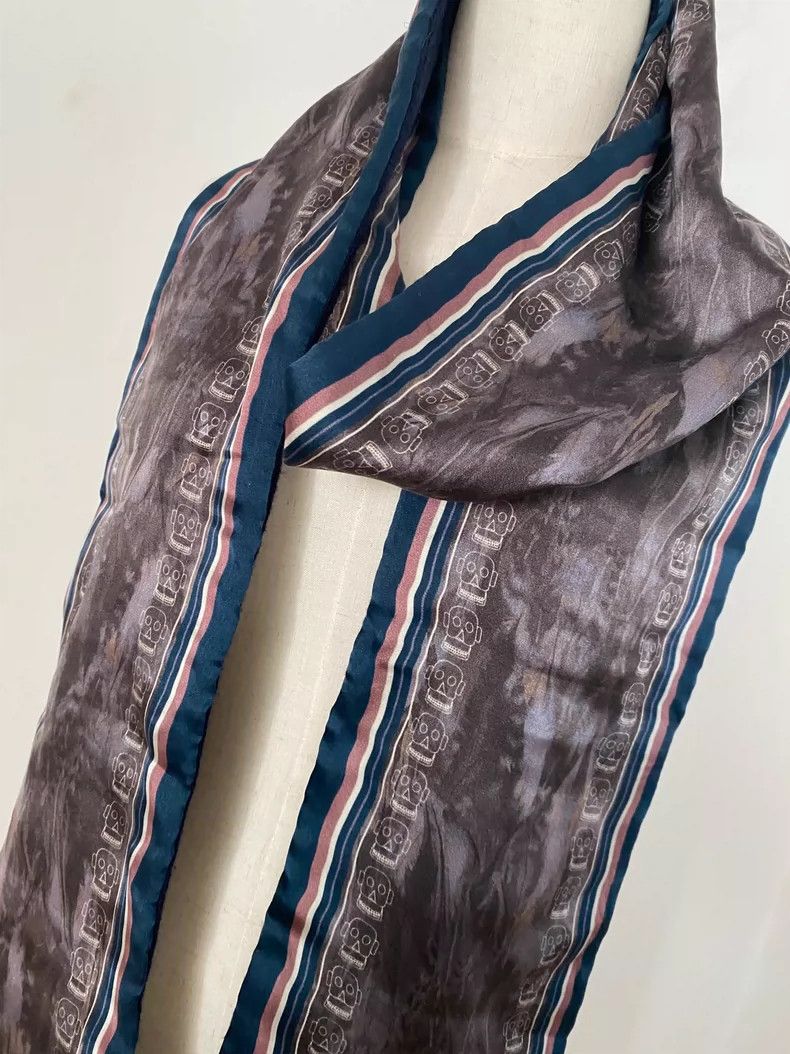Undercover Undercover Skull Scarf by Takahashi Size ONE SIZE - 5 Thumbnail