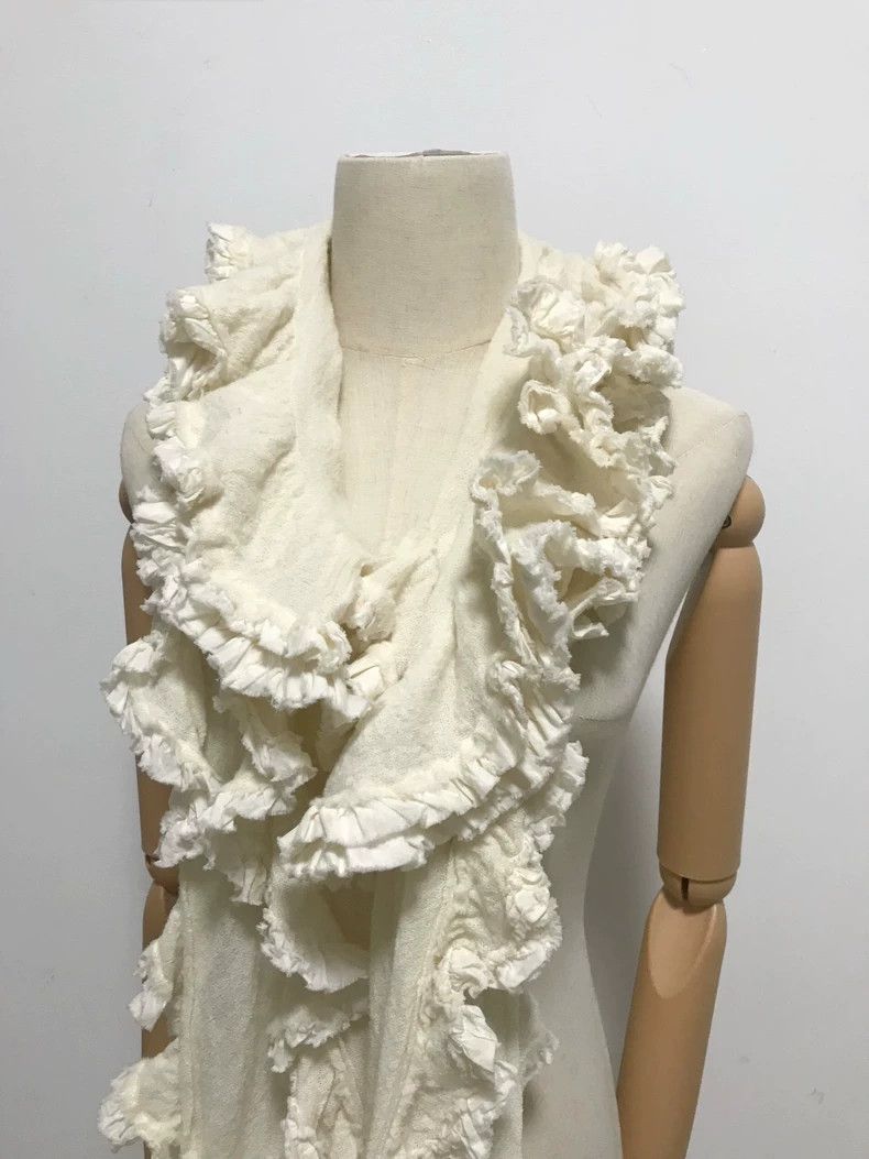 Comme des Garcons Comme des Garçons Ruffled Scarf Size ONE SIZE - 3 Thumbnail