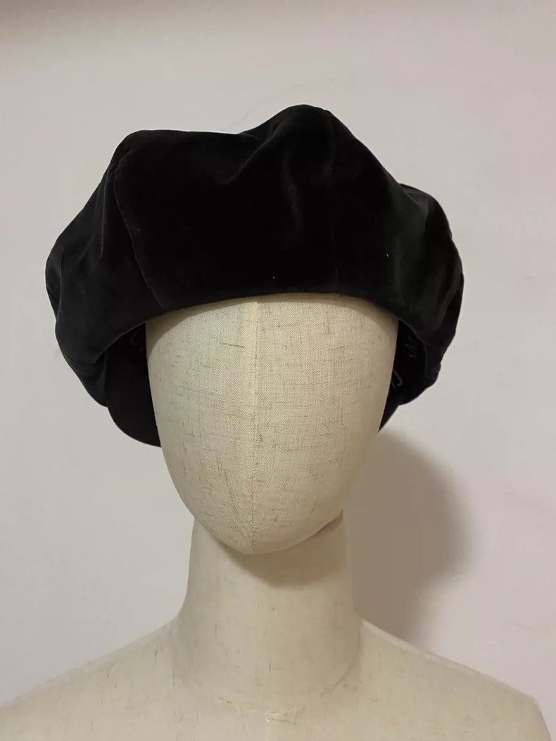 Yohji Yamamoto Yohji Yamamoto Beret Cap Size ONE SIZE - 3 Thumbnail