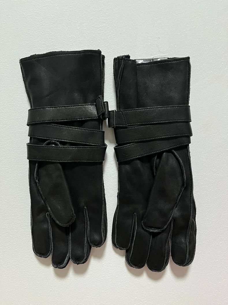 Yohji Yamamoto Yohji Yamamoto Leather Gloves Y's Line Size ONE SIZE - 4 Thumbnail