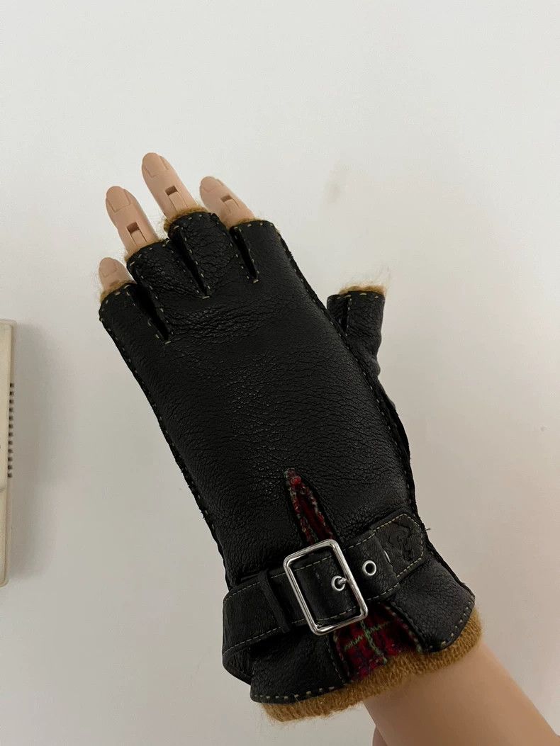 Vivienne Westwood Vivienne Westwood Leather Gloves for Women Size ONE SIZE - 2 Thumbnail
