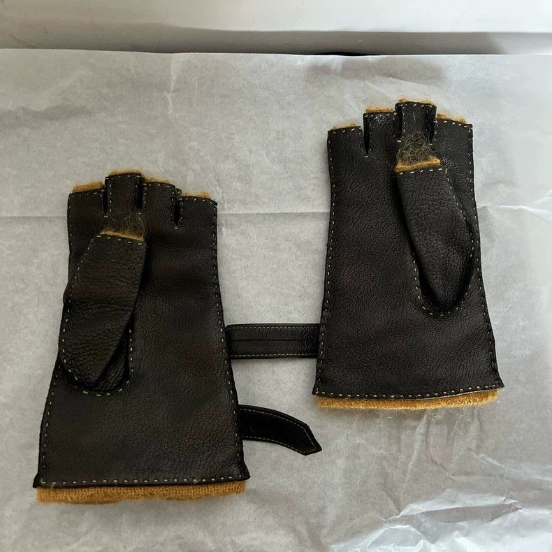 Vivienne Westwood Vivienne Westwood Leather Gloves for Women Size ONE SIZE - 4 Thumbnail