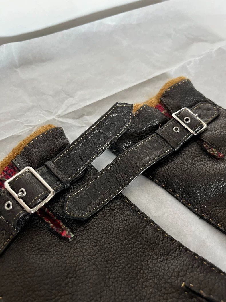 Vivienne Westwood Vivienne Westwood Leather Gloves for Women Size ONE SIZE - 5 Thumbnail